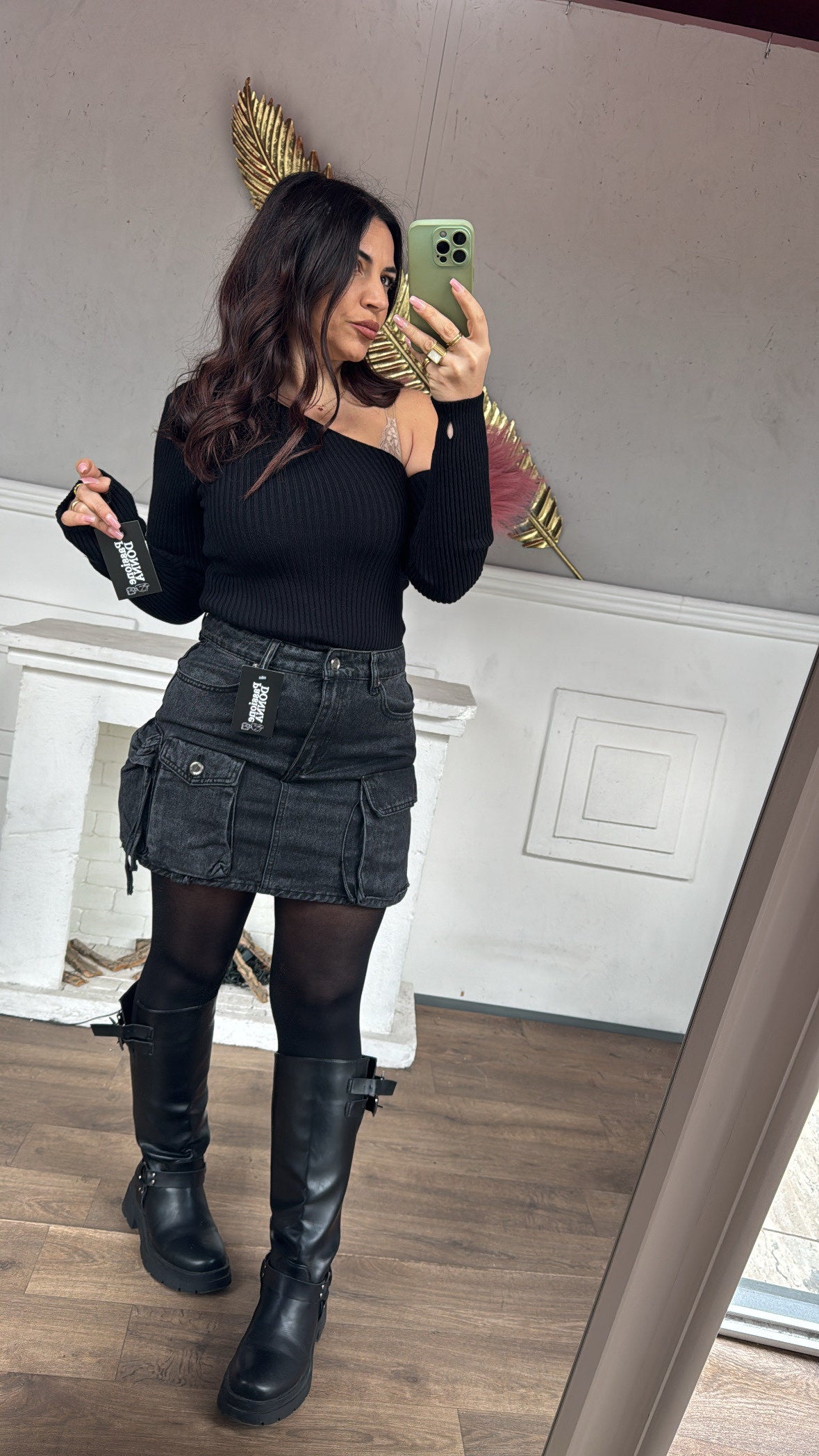 A975 - gonna jeans - SALDI