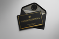 Gift card Passionedonna nero grigio oro